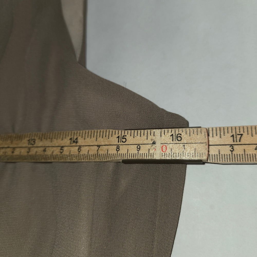 Show Me Your Mumu Jenn Maxi Dress XL Taupe Formal Minimalist Elegant Neutral - Picture 10 of 12